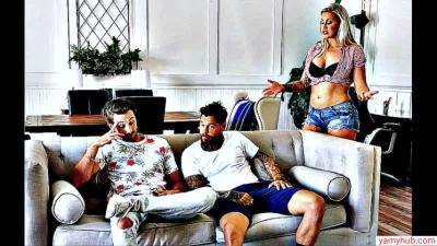Ryan Conner agora está sob controle do enteado e seu melhor amigo fazendo sexo a três